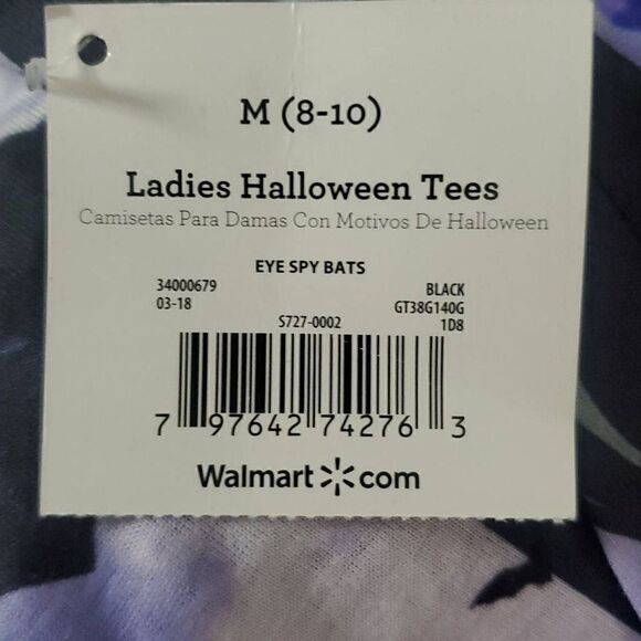 NEW WITH TAGS 'EYE SPY BATS' WOMENS TSHIRT - Picture 3 of 4